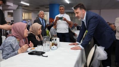 BAŞKAN VEKİLİ BİBA’DAN BAYRAMDA GÖNÜL ZİYARETLERİ